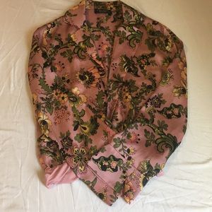 Zara long sleeve blouse